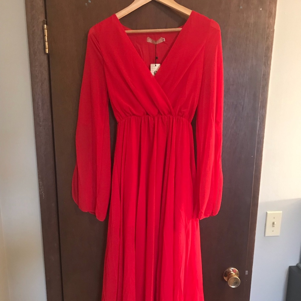 Loose fit evening dress